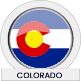 Colorado state flag icon