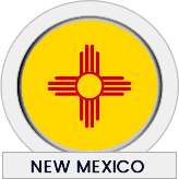 New Mexico state flag icon