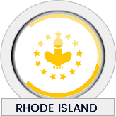 Rhode Island state flag icon