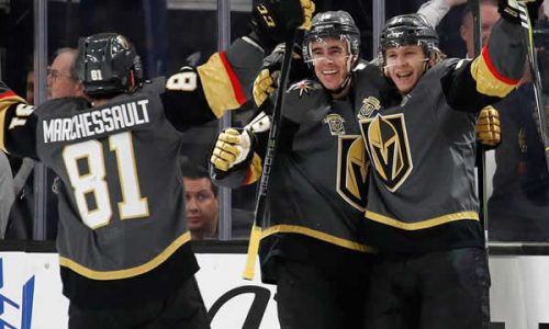 Golden Nights hockey team players