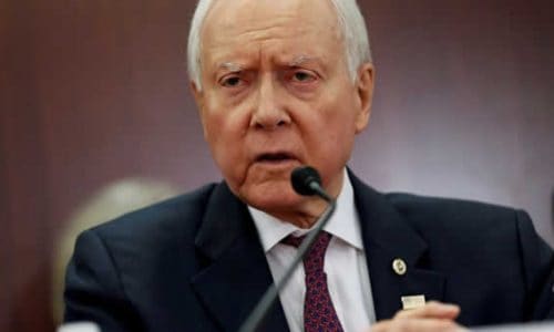 US Senator Orrin Hatch