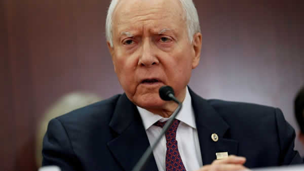 US Senator Orrin Hatch