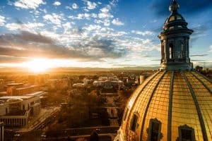 The Colorado capital on a sunny day