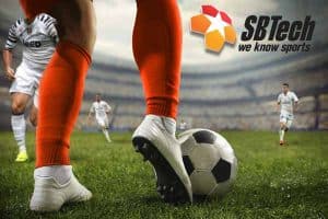 Soccer players ready for action