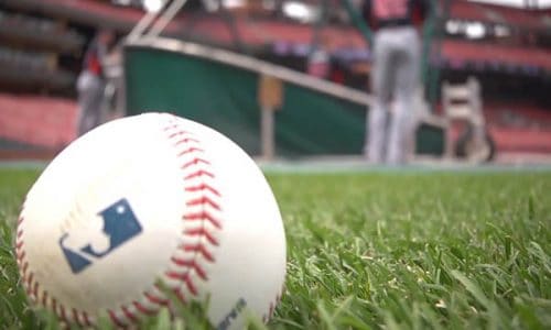 Ball on the field