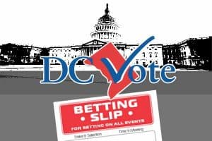Washington DC betting slip