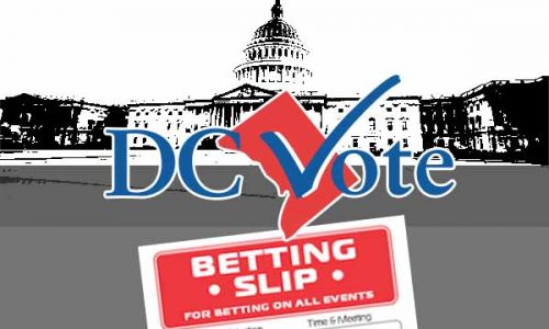 Washington DC betting slip