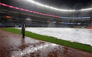 Yankees rained out