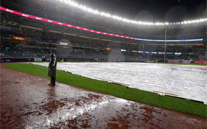 Yankees rained out
