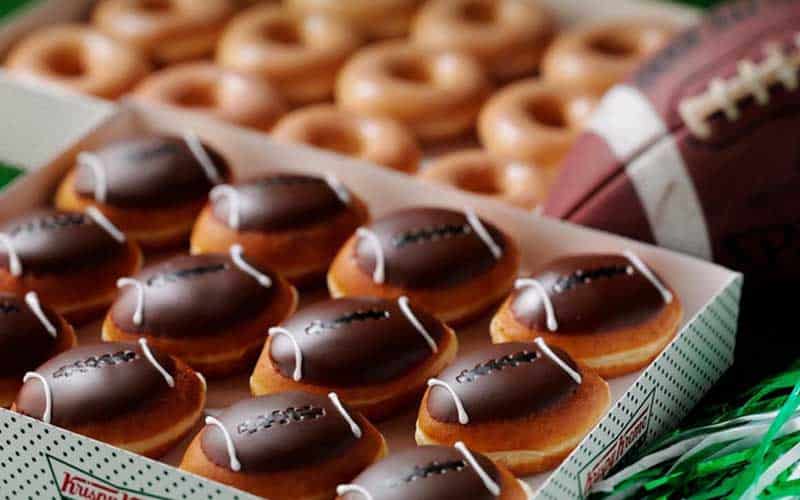 Football donuts