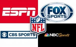 NFL TV Network logos