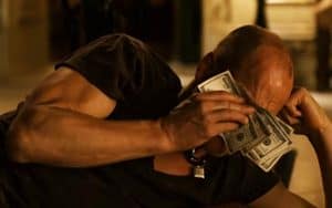 woody money crying