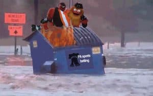 Pennsylvania sports betting dumpster fire
