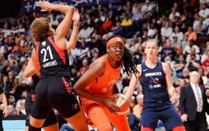 washington mystics favored connecticut sun game 5 wnba finals