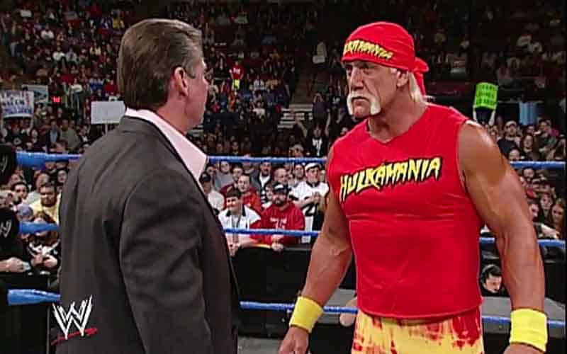 hulk hogan vince mcmahon wrestlemania