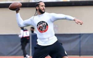 Colin Kaepernick wokout odds
