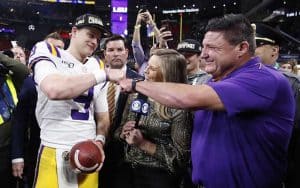 LSU favored clemson national championship