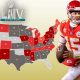 Super Bowl 54 Betting States