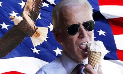 Biden sunglasses ice cream usa