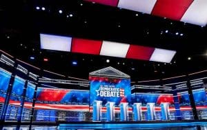 nevada debate stage