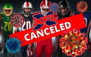 XFL Odds 2021 Canceled