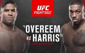 Overeem vs Harris UFC Odds