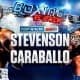 top rank promo poster for june 9 fight between stevenson and caraballo