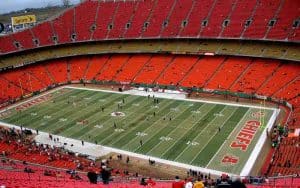 Nearly Empty Arrowhead Stadium