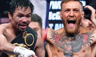 image of manny pacquiao and conor mcgregor side by side