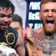 image of manny pacquiao and conor mcgregor side by side