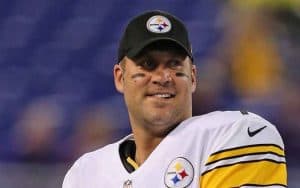 Ben Roethlisberger smiling