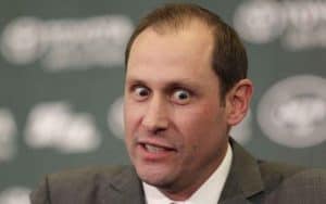 Adam Gase with large eyes