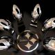 Pittsburgh Steelers 6 Lombardi Trophies on display