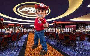 Cornhuskers Mascot At Nebraska Sportsbook