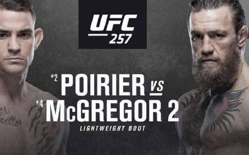 UFC 247 Poirier Conor McGregor Odds