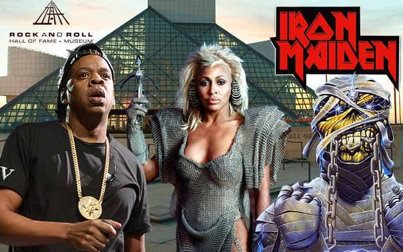 Jay Z Tina Turner and Iron Maiden thinking about their rock and roll hall of fame odds