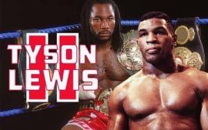 Mike Tyson and Lennox Lewis promo for a potential second fight titled Tyson Lewis II