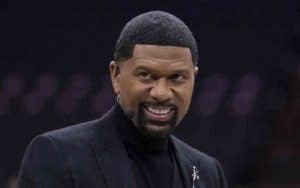 jalen rose smiling