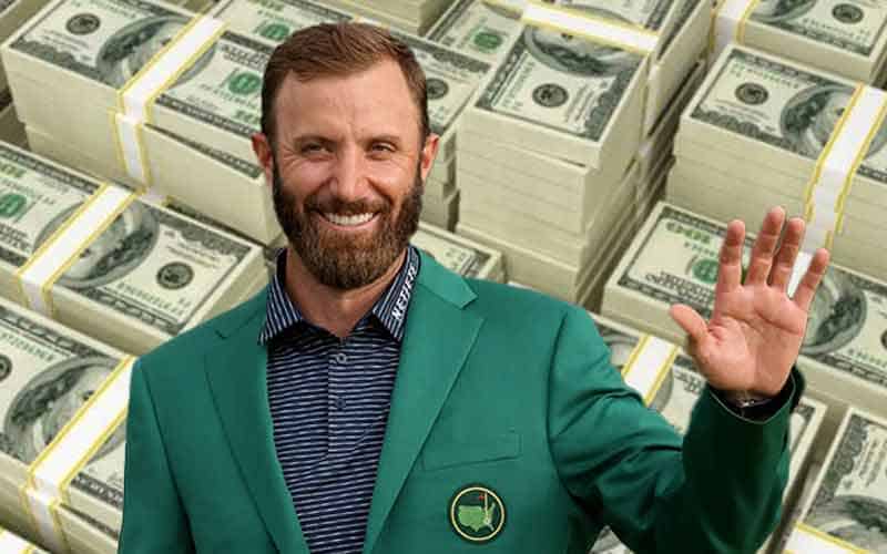 Dustin Johnson is favored to win the 2021 Masters and win a lot of money
