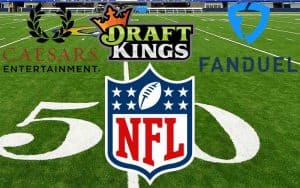 Caesars FanDuel and DradtKings join NFL for sports betting deal