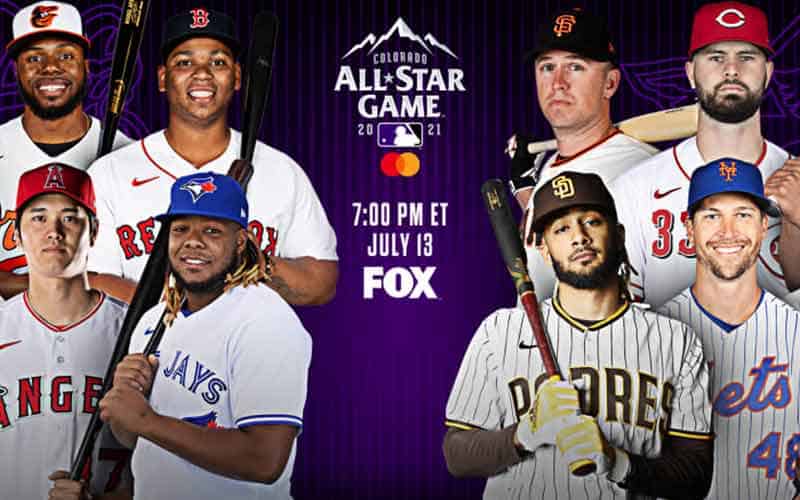 MLB Betting Odds For 2021 All Star Game