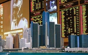 Sports betting revenue in MI June 2021