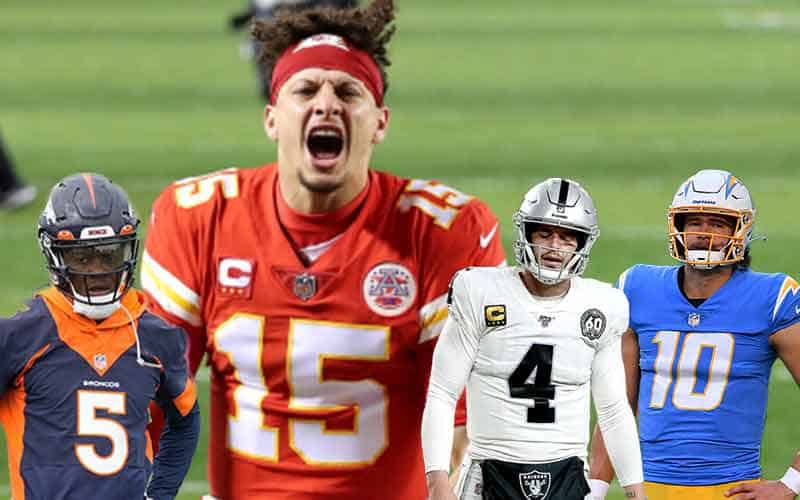 NFL odds Chiefs favored to win AFC West in 2021-22