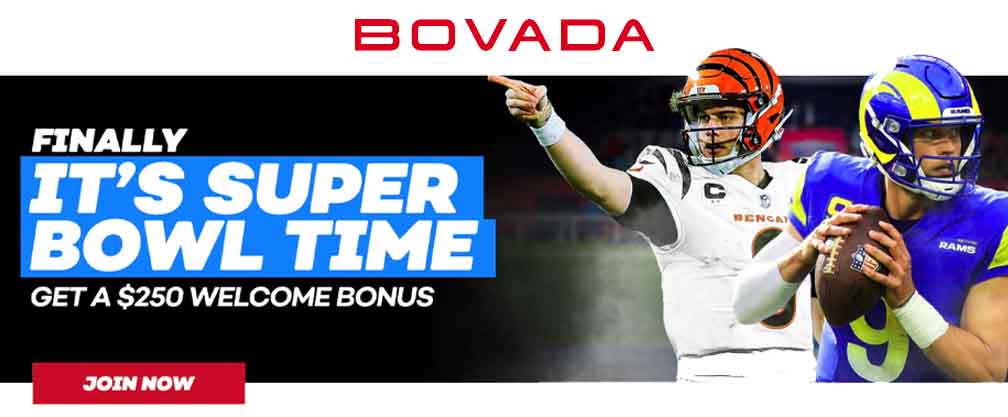 Bovada Super Bowl LVI bonus