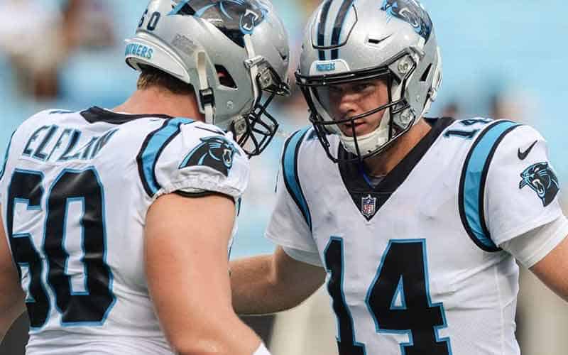 Thursday Night Football betting odds Carolina Panthers Houston Texans Sam Darnold