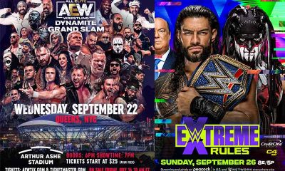 AEW betting WWE odds Extreme Rules Dynamite Grand Slam