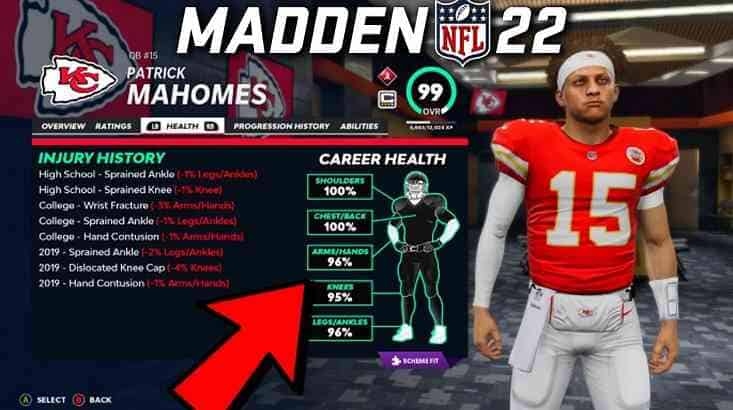 betting on Madden 22 odds Mahomes profile 2021-22 Madden 22 odds for betting on Mahomes