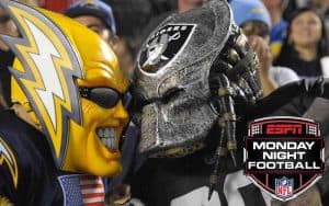 Raiders NFL odds suggest Monday Night Football betting loss against Chargers