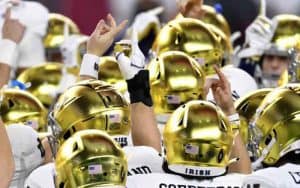 CFP odds for betting on Notre Dame to make it in 2021-22