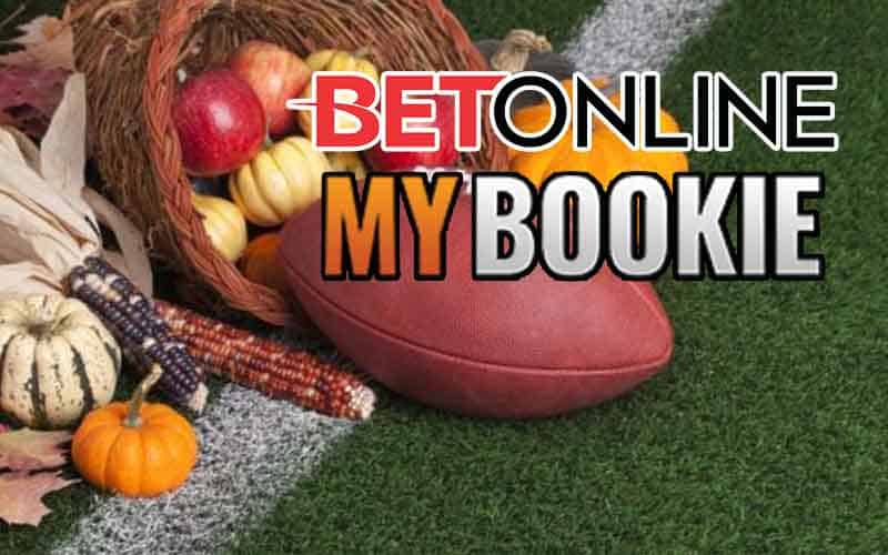 NFL Betting odds for Thanksgiving Day 2021 BetOnline MyBookie Lions Cowboys